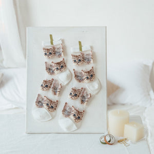 Mesh Cat Socks