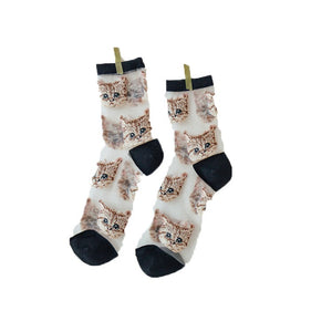 Mesh Cat Socks