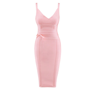 Tie Waist Bandage Dress