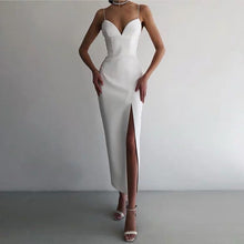 Bandage Spaghetti Strap Maxi Dresses