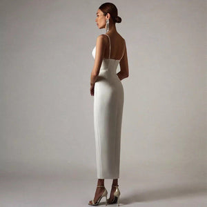 Bandage Spaghetti Strap Maxi Dresses