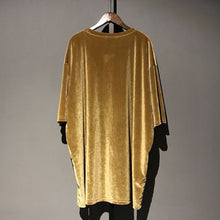 Velvet Casual Long T-shirt